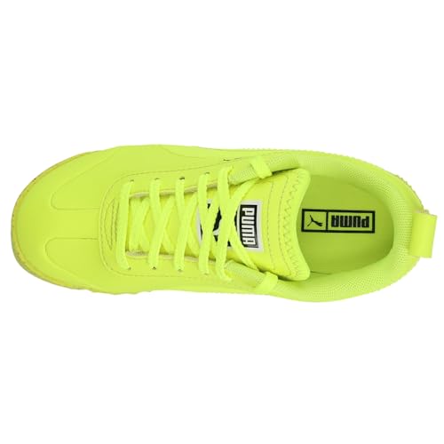PUMA Kids Boys Roma Retro Speckle Lace Up Sneakers Shoes Casual - Yellow - Size 1.5 M4