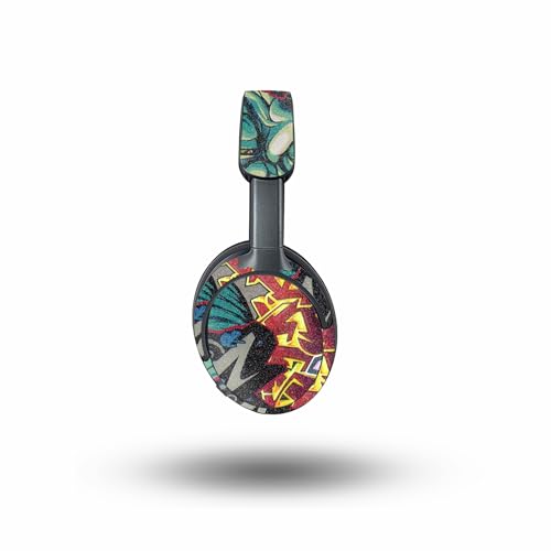 Image of MightySkins Glossy Glitter Skin Compatible with Bose QuietComfort Ultra - Graffiti Wild Styles | Protective, Durable High-Gloss Glitter Finish | Easy to Apply
