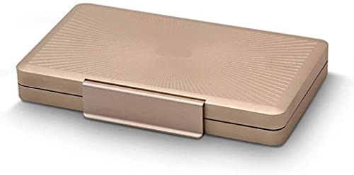 MYSGYH YANGPIN- Cigar Humidor, Personalize Cigar Box, Groomsman Cigar Case, Aluminum Alloy Humidifier Decorative Box (Color : D) BMZDXJG-0 (Color : A) - Image 4