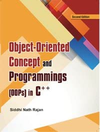 Buy Objectoriented Concepts and Programming (OOPs) in C++ Book Online ...