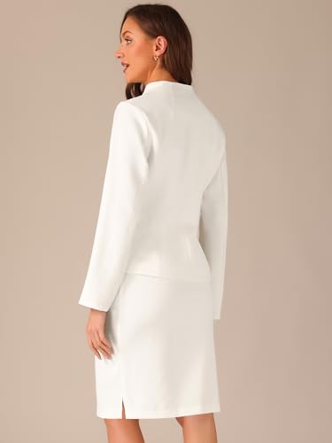 Chic Professional Skirt Suit Set for Women: Effortless Elegance - Image 3