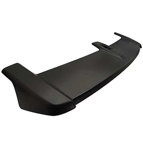 Trunk Spoiler Compatible with 2007-2011 Honda CR-V, Factory Style Unpainted Black ABS Trunk Roof Top Liftgate Spoiler Wing by IKON MOTORSPORTS, 2008 2009 2010