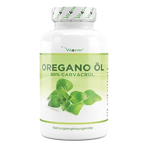 Aceite de Orégano - 120 Cápsulas con 150 mg - Premium: 80% Carvacrol y 10 veces concentrado - 100% Aceite de Orégano de Francia - Origanum vulgare - Altamente dosificado