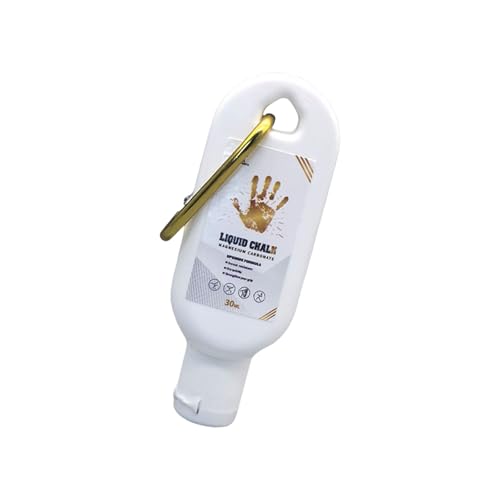 FGDTREE Tiza líquida de magnesio para entrenamiento, para escalada, levantamiento de pesas y gimnasia, resistente al sudor para un agarre fuerte
