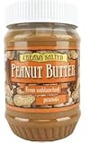 Trader Joe's Creamy Salted Peanut Butter 1 lb (Pack of 2)