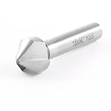 sourcing map 3 Flöte 18 mm Schneiden Dia 90 Grad Zylinderschaft Fasefräser de