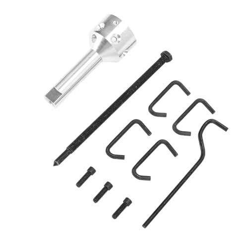 Extractor de ruedas de ventilador eficiente de 10 piezas para transmisiones de 5/8 pulgadas 5