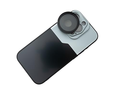 Filtro CPL 37mm para iPhone 15 Pro elimina reflejos en cristales y agua