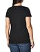 Nautica Women's Easy Comfort Scoop Neck Supersoft 100% Cotton Solid T-Shirt Shirt, True Black, Large