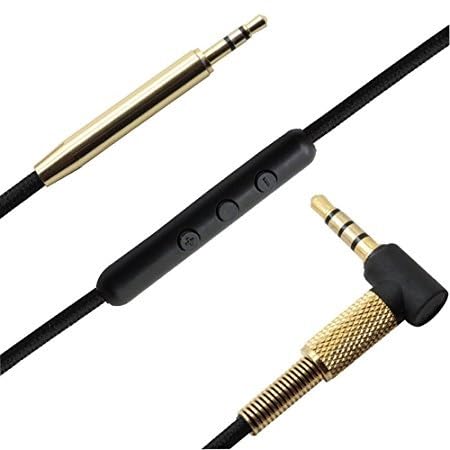 Câble cuivre plaqué argent micro pour casque Denon MM400 et Beoplay H7