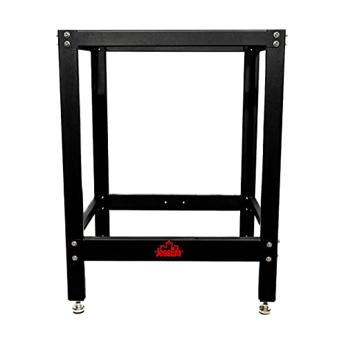 Image of JessEm 05150 Steel Heavy Duty Adjustable Router Table Base for Woodworking and Workbench Tops