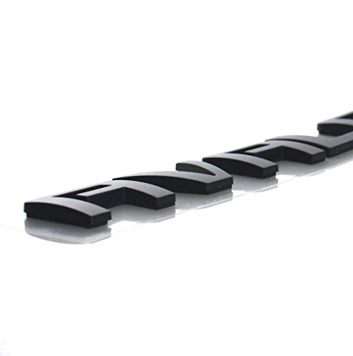 Image of 3Pcs Matte Black AVALANCHE Nameplate Emblem Plastic Letter Badge for Gm 07-16 AVALANCHE (Matte Black)