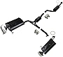 Dual Mufflers Exhaust System Replacement Parts for Acura 12-14 3.5L TL Front Wheel Drive FWD Only