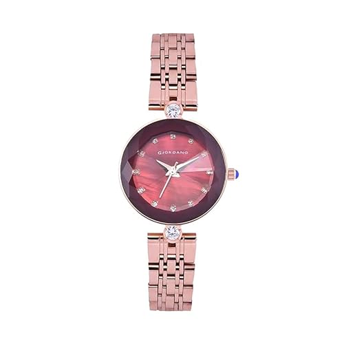 Giordano-Eleganza-Collection-Round-Analog-Watch-for-Women-Diamond-Set-with-Metal-Strap-Ladies-Water-Resistant-Wrist-Watch-GZ-60014