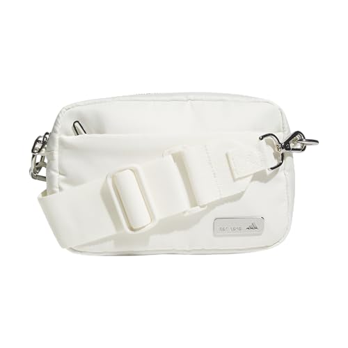 adidas Luxe Crossbody Premium Shoulder Bag Off White/Silver Metallic OSFA
