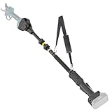 Yireal 高枝切りバサミ電動チェーンソーの延長ポール 握りやすいスイッチ 1.36m-2.67m伸縮 軽量 マキタソケット三枚式と接続可能 枝切り用 日本語取扱説明書 黒色