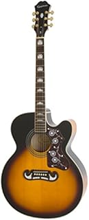 Epiphone EJ-200SCE Acoustic/Electric Guitar (Vintage Sunburst)