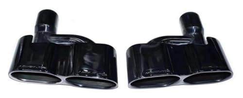 Tubo de escape para Benz W221 S300 S350 S65 S500 AMG puntas de acero inoxidable 60mm