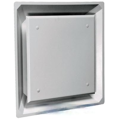 Exact FIT for Eger EARD06W-SP Return/Supply Combo (6"Neck, WHT, 24" SQ) - Replacement Part by MAVRIK