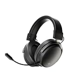 ATK N9 Gaming-Headset für Xbox Serie X|S, PS5, PC & Switch, Stereo-Gaming-Kopfhörer mit abnehmbarem Mikrofon mit Geräuschunterdrückung, 3,5 mm kabelgebunden/2,4 G/Bluetooth (N9 Pro/Schwarz)