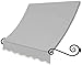 Awntech 3-Feet Charleston Window/Entry Awning, 18 by 36-Inch, Gray