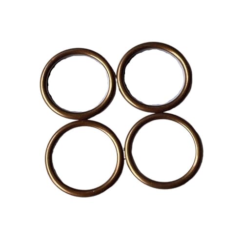 Junta de tubo de escape para moto Shadow VT750, VT600 y VFR1200F, pack de 4 piezas