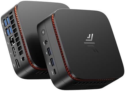NiPoGi Pinova P1 Mini PC ΑΜD 4300U(4C/4T,hasta 3.7GHz, Mejor Que ...