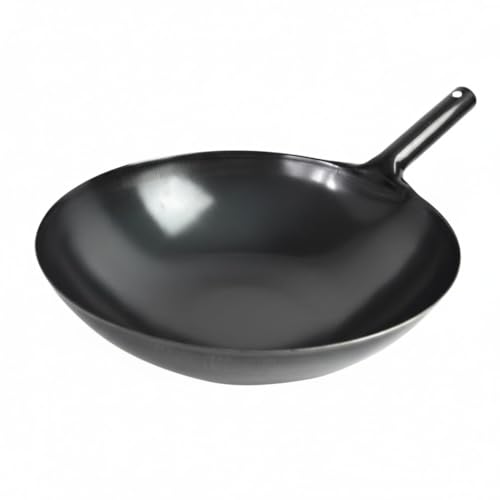 Wok japonés Jin-Ping 14" de acero resistente TrueCraftware miniatura 1