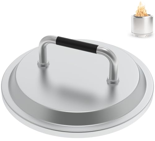 Fire Pit Lid for Solo Stove Ranger 2.0 & 1.0 Accessories, Stainless Steel