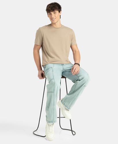 Image of Jockey IM21 Men Super Combed Supima Cotton Round Neck Half Sleeve T-Shirt