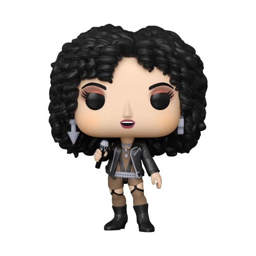 Funko Pop! Rocks: Cher - (Turn Back Time) - Figura de Vinilo Coleccionable - Idea de Regalo- Mercancia Oficial - Juguetes para Niños y Adultos - Music Fans - Muñeco para Coleccionistas y Exposición