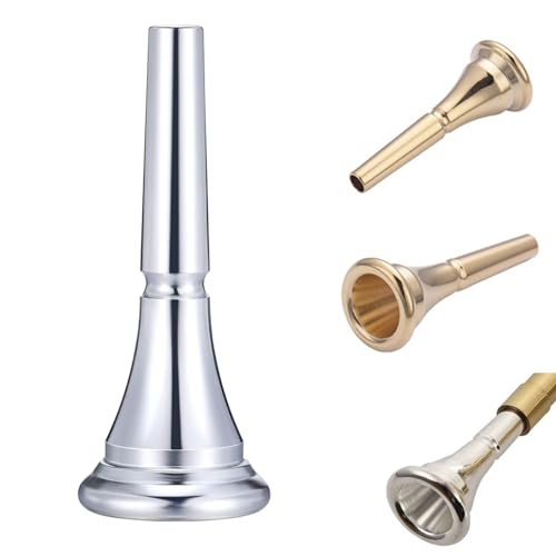 GAOSHA Horn Mouthpiece Alloy Mouthpiece French Horn Replacement Accessory Instrument Part French Horn Mouth Pieces Horn Accessory