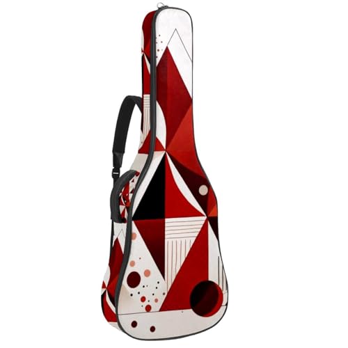 Housse universelle pour guitare acoustique imperméable au motif abstrait pour vos déplacements