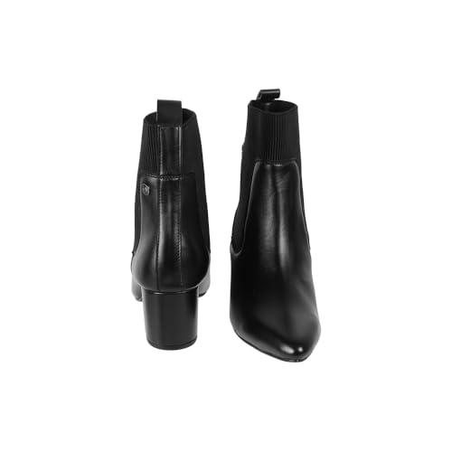 Image of Metro Women Synthetic Ankle-Length Chelsea Block Heel Boots