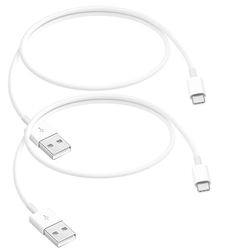Image of 2pack 1.5FT Short CarPlay Charger Cable Compatible for IPhone 17 /16E /16 /15, 17Air, 15 16 17 Pro Max,Plus Charging Cord, USB A to USB C Woven Cable for AirPods 4, AirPods Pro (2nd /3rd Gen) Charger Cord