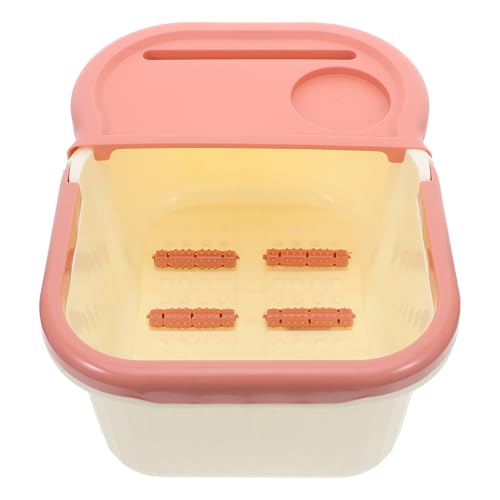 Bassine de pédicure avec couvercle chauffant VICASKY et poignée