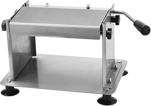 Cortador de carne comercial, cortador de guillotina de salchichas, herramienta de cocina para cortar queso y carne, ideal para restaurantes y supermercados