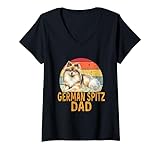 Photo Gallery tedesco spitz cane papà retro vintage funny dogs are my cardio maglietta con collo a v Photo Gallery tedesco spitz cane papà retro vintage funny dogs are my cardio maglietta con collo a v