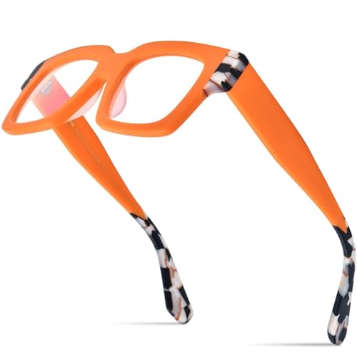 Gafas de acetato mate MUTYNE anteojos cuadrados ligeros que no se resbalan