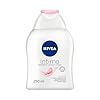 NIVEA Sabonete Líquido Íntimo Suave 250ml - Mantém o ph natural, com extrato de camomila, limpeza suave, sem corantes, testado dermatologicamente e ginecologicamente