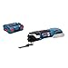 Bosch Professional 18V System Akku Multi Cutter GOP 18V-28 (Oszillationswinkel: 1,4°, inkl. 1x StarlockPlus Tauchsägeblatt, ohne Akkus und Ladegerät, in L-BOXX 136)