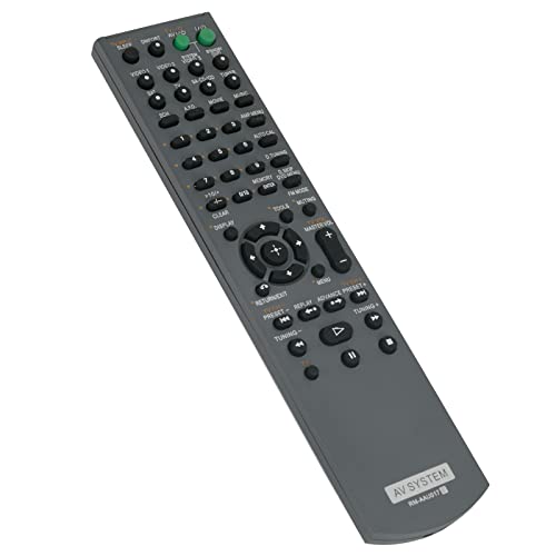 RM-AAU017 Replacement Remote Control Fit for Sony Home Theater System HT-SF1100 HT-SS1100 HT-SF1200 HT-SS1200 HT-SF2000 HT-SS2000 HTP-78SS STR-KS1100 DVP-NS78H SS-MSP1100 SS-CNP1100 - Image 3