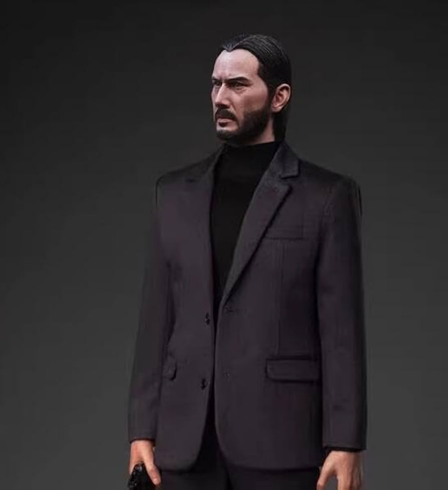 1/6 ホットトイズ 系 キアヌ・リーブス 似 カスタム オマケ付 1