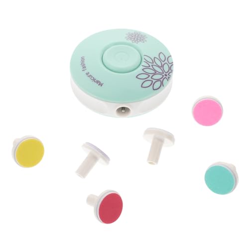 ibasenice Cute Electric Baby Nail Trimmer Infant Nail File Toddler Clipper Care Cutter Grinder for Human Compact Design