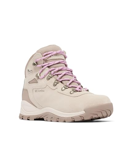 Columbia Botas femininas Newton Ridge Plus de cintura média para trekking e caminhada, Pedra escura/