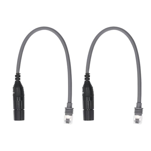 1 par adaptador macho SPX a conector hembra RJ45 para extensión de cable satelital rectangular Gen 3 V3