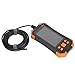 Industrial Endoscope 5.5mm Lens, 1080P, 4.3in IPS LCD Screen, IP67 Waterproof, 16.4ft Cable Blue - High Resolution Imaging, Durable Construction, Ideal for Sewer and Pipe (Orange)