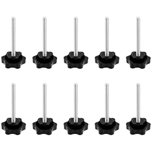 Breanifull BREANIFULL40022 10 Stück Sterngriffmutter