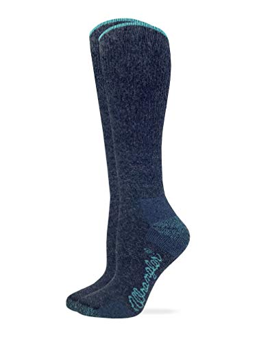 Wrangler Women's Angora Blend Cushioned Knee High Boot Socks (1 Pair)