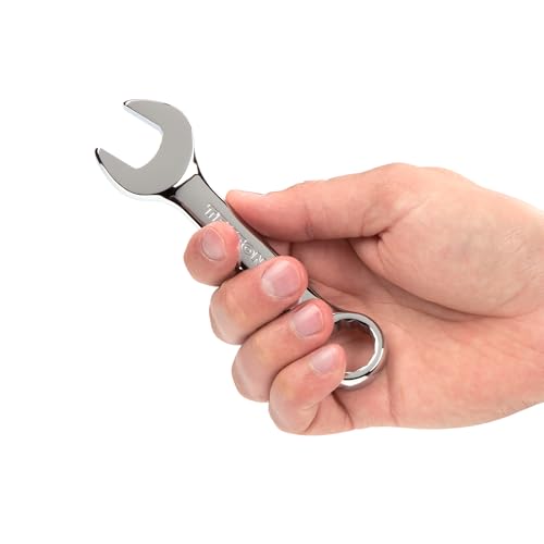 Image of TEKTON 18 mm Stubby Combination Wrench | 18074